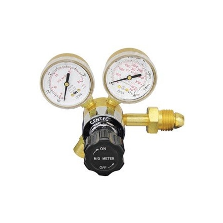 Gentec FLOWGAUGE REGULATORS, Flowgauge Regulator, in. Mig Meterin. Argon, CGA580 190AR-50
